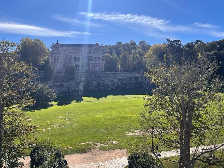 Vistas Sobrellano Lägenhet Comillas Exteriör bild